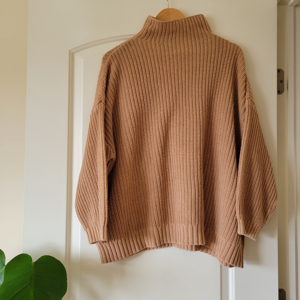 American Eagle Mock Neck Sweater